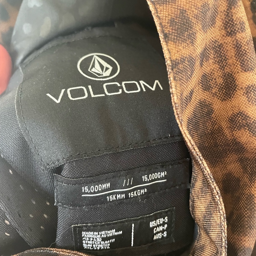 Volcom Brown Patterned Jacket